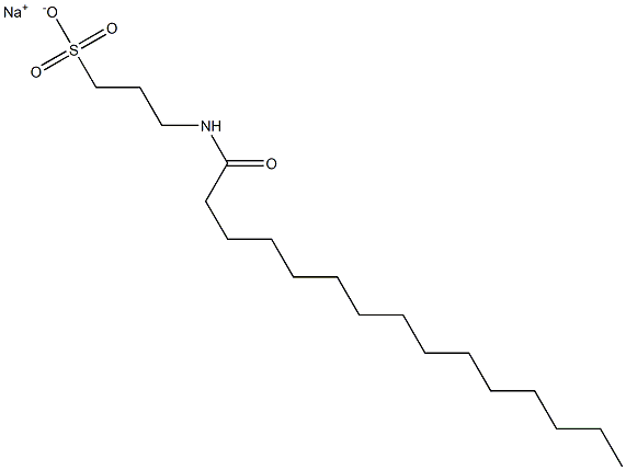 3-Pentadecanoylamino-1-propanesulfonic acid sodium salt|