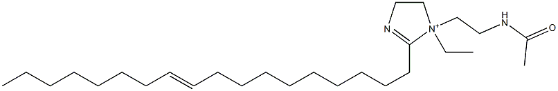  1-[2-(Acetylamino)ethyl]-1-ethyl-2-(10-octadecenyl)-2-imidazoline-1-ium