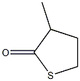 3-Methyltetrahydrothiophene-2-one,,结构式