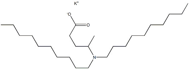 4-(Didecylamino)valeric acid potassium salt