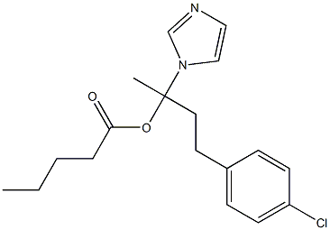 Pentanoic acid 1-(1H-imidazol-1-yl)methyl-3-(4-chlorophenyl)propyl ester