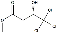 [S,(+)]-4,4,4-Trichloro-3-hydroxybutyric acid methyl ester