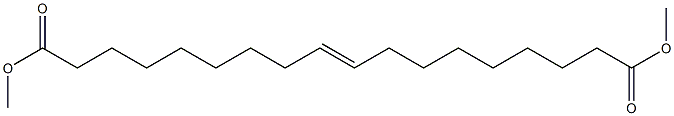 Dimethyl 9-octadecenedioate,,结构式