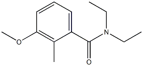 N,N-Diethyl-2-methyl-3-methoxybenzamide Structure