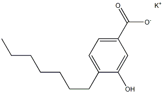  4-Heptyl-3-hydroxybenzoic acid potassium salt