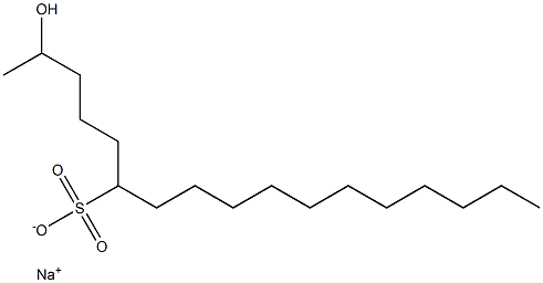 2-Hydroxyheptadecane-6-sulfonic acid sodium salt