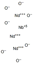 Trineodymium niobium heptaoxide Structure