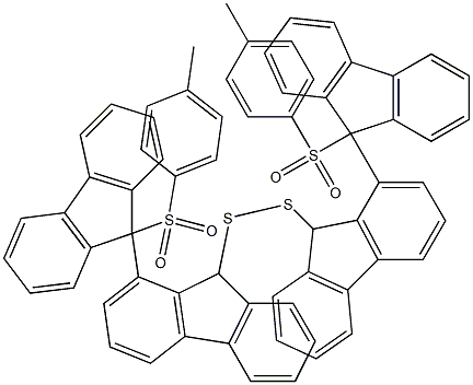 9-[(4-Methylphenyl)sulfonyl]-9H-fluoren-9-yl(9H-fluoren-9-yl) persulfide