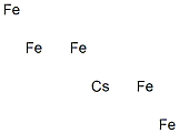 Pentairon cesium,,结构式