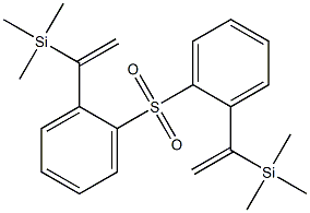 (1-Trimethylsilylethenyl)phenyl sulfone 结构式