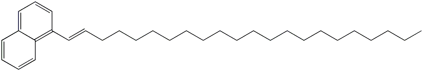 1-(1-Docosenyl)naphthalene 结构式