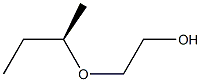 (-)-2-[(R)-sec-ブチルオキシ]エタノール 化学構造式