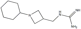  1-[(1-Cyclohexylazetidin-3-yl)methyl]guanidine