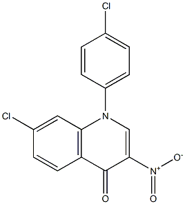  3-Nitro-1-(4-chlorophenyl)-7-chloroquinolin-4(1H)-one