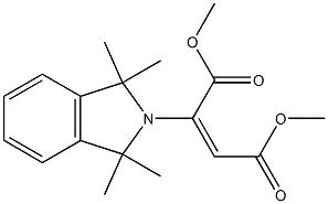  (E)-2-[(1,1,3,3-Tetramethyl-2,3-dihydro-1H-isoindol)-2-yl]-2-butenedioic acid dimethyl ester