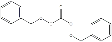 Diperoxycarbonic acid dibenzyl ester Structure