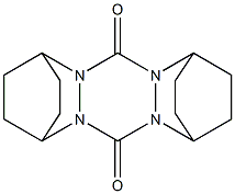 1,4:8,11-Diethanooctahydrodipyridazino[1,2-a:1',2'-d][1,2,4,5]tetrazine-6,13-dione,,结构式
