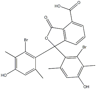  1,1-Bis(6-bromo-4-hydroxy-2,5-dimethylphenyl)-1,3-dihydro-3-oxoisobenzofuran-4-carboxylic acid