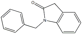 1-ベンジル-1H-インドール-2(3H)-オン 化学構造式