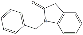 1-Benzyl-1,3-dihydro-2H-indole-2-one,,结构式