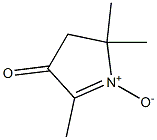 2,5,5-Trimethyl-3-oxo-1-pyrroline 1-oxide Structure