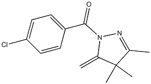 1-(4-Chlorobenzoyl)-3,4,4-trimethyl-5-methylene-1H-pyrazole