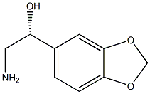(R)-1-(1,3-Benzodioxole-5-yl)-2-aminoethanol Structure