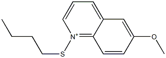  1-Butylthio-6-methoxyquinolinium