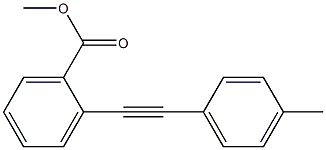 2-(4-Methylphenylethynyl)benzoic acid methyl ester Structure