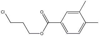 3,4-Dimethylbenzenecarboxylic acid 3-chloropropyl ester|