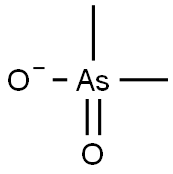 Dimethylarsinic acidanion 结构式