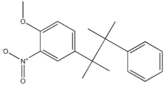 2,3-Dimethyl-2-(phenyl)-3-(4-methoxy-3-nitrophenyl)butane