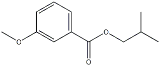 3-Methoxybenzoic acid isobutyl ester Structure