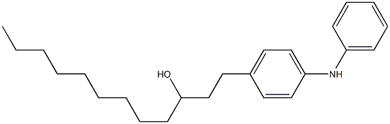 4-(3-Hydroxy-dodecyl)phenylphenylamine