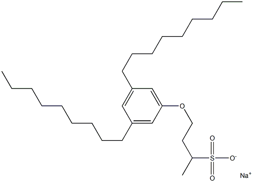 4-(3,5-Dinonylphenoxy)butane-2-sulfonic acid sodium salt|