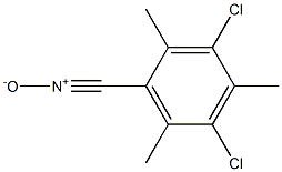 3,5-Dichloro-2,4,6-trimethylbenzonitrileoxide Structure