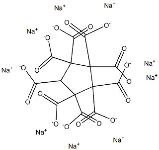 1,1,2,2,3,3,4,4,5-Cyclopentanenonacarboxylic acid nonasodium salt,,结构式