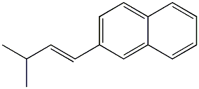  (E)-1-(2-Naphtyl)-3-methyl-1-butene