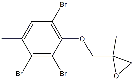 2,3,6-Tribromo-4-methylphenyl 2-methylglycidyl ether