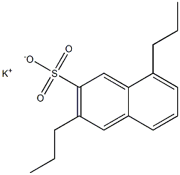 3,8-Dipropyl-2-naphthalenesulfonic acid potassium salt