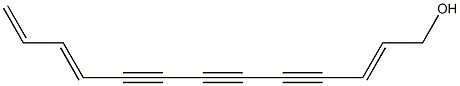 (2E,10E)-2,10,12-Tridecatriene-4,6,8-triyn-1-ol