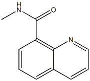 N-Methylquinoline-8-carboxamide Struktur