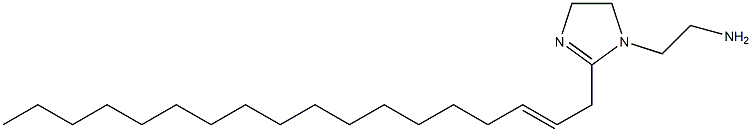 1-(2-Aminoethyl)-2-(2-octadecenyl)-2-imidazoline 结构式