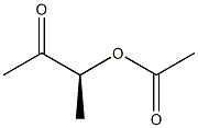 (+)-酢酸(S)-1-アセチルエチル 化学構造式