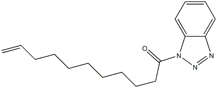 1-(1H-Benzotriazole-1-yl)-10-undecene-1-one|