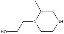 2-Methylpiperazine-1-ethanol,,结构式