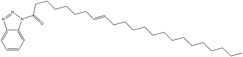 1-(1-オキソ-8-トリコセニル)-1H-ベンゾトリアゾール 化学構造式