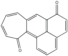 Cyclohepta[a]phenalene-6,12-dione 结构式