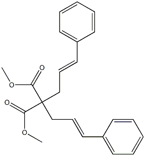 2,2-Bis[(E)-3-phenyl-2-propenyl]malonic acid dimethyl ester