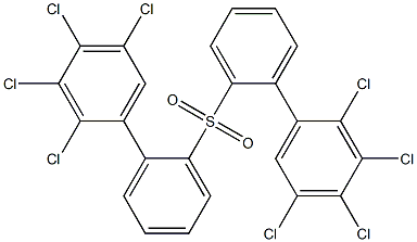 2,3,4,5-Tetrachlorophenylphenyl sulfone